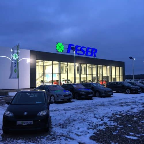 Erweiterung Skoda Feser